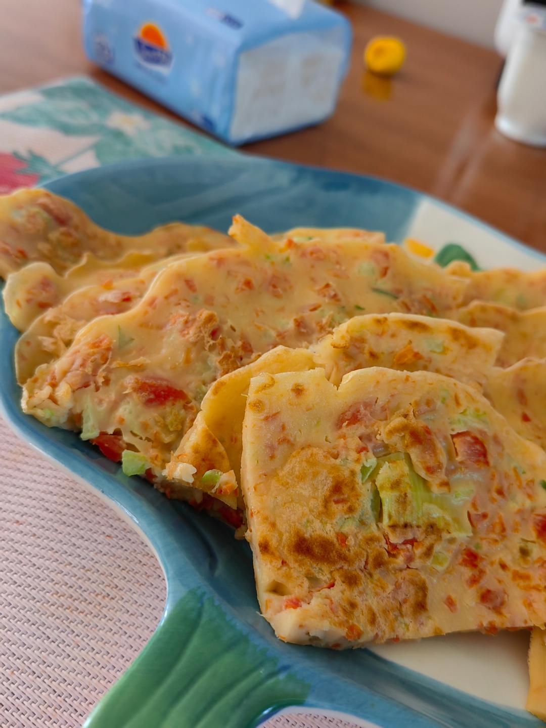⭐鸡蛋早餐饼⭐