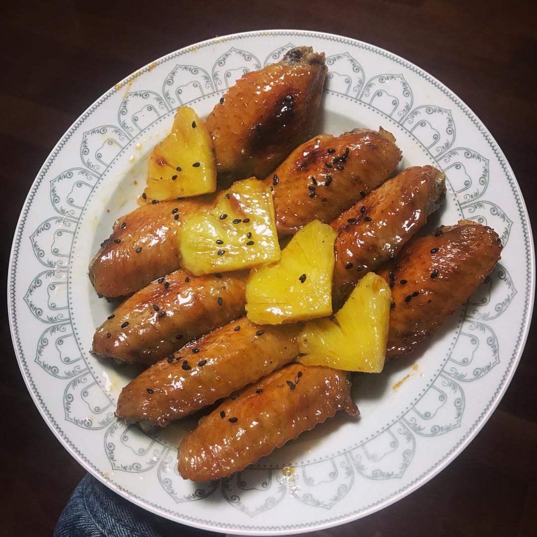 烤箱版蜜汁烤翅