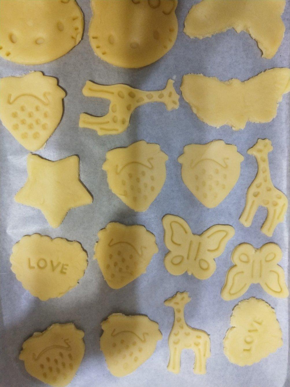 卡通黄油饼干