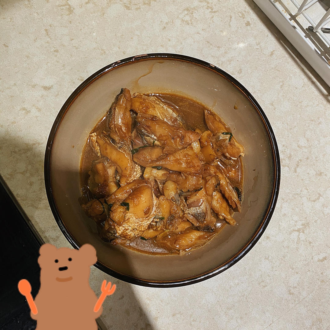 下饭的红烧鱼下巴