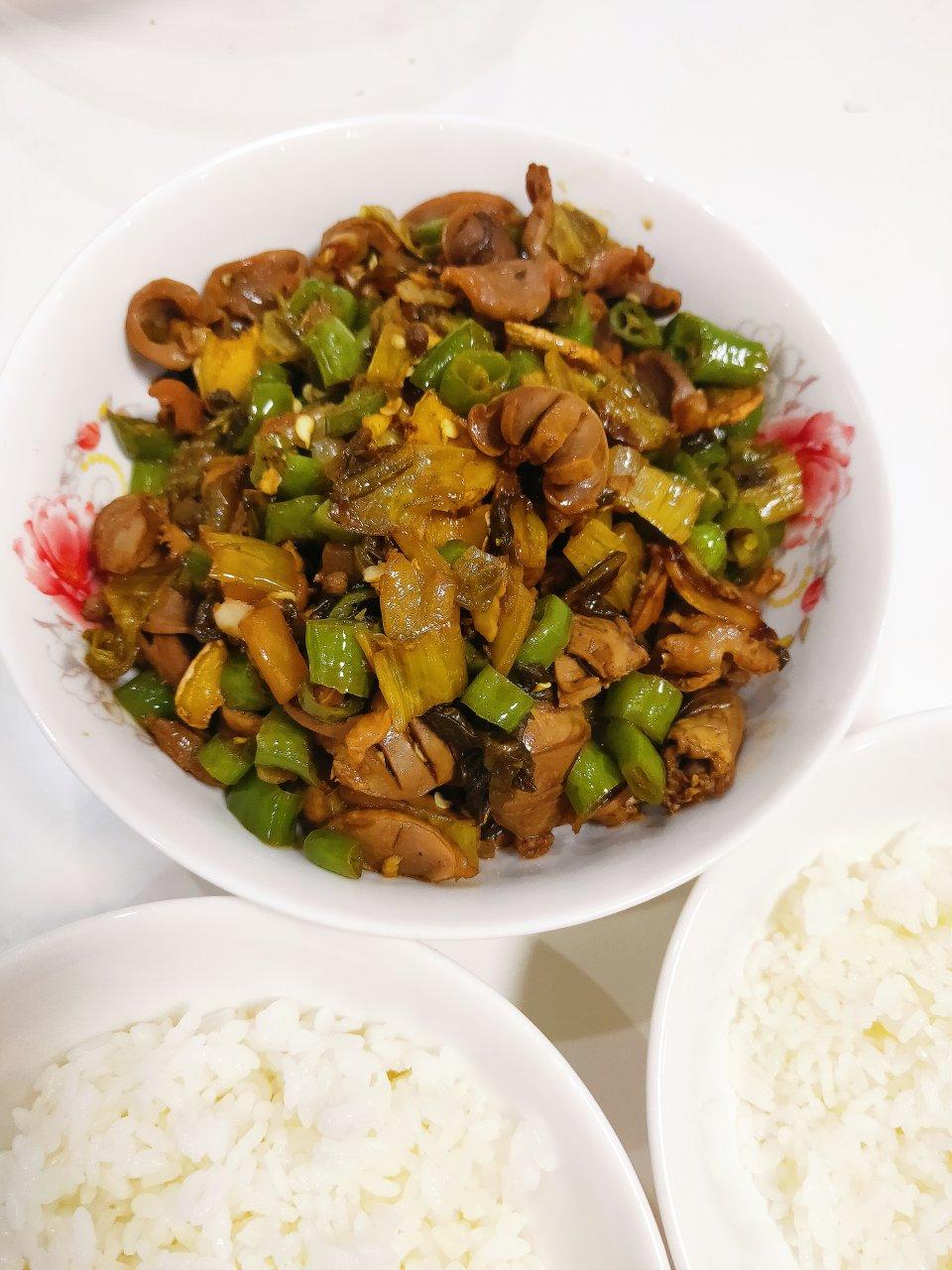 酸辣鸡杂