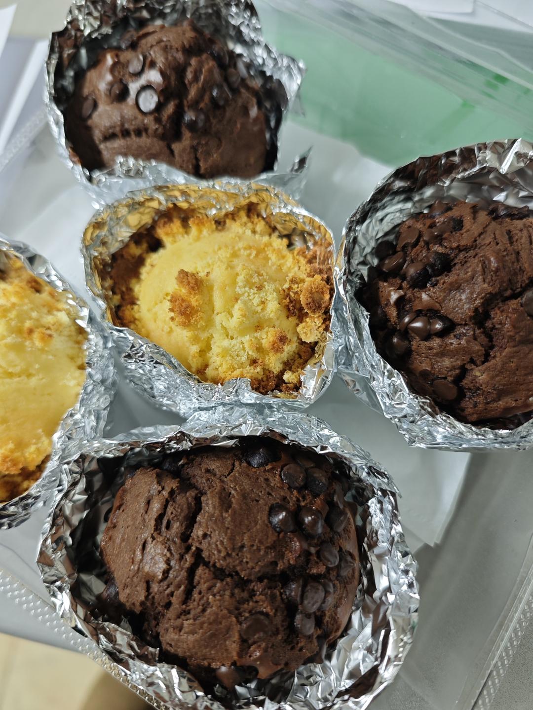 自改模具成功❗️蘑菇头麦芬 5 分钟搅搅就成功