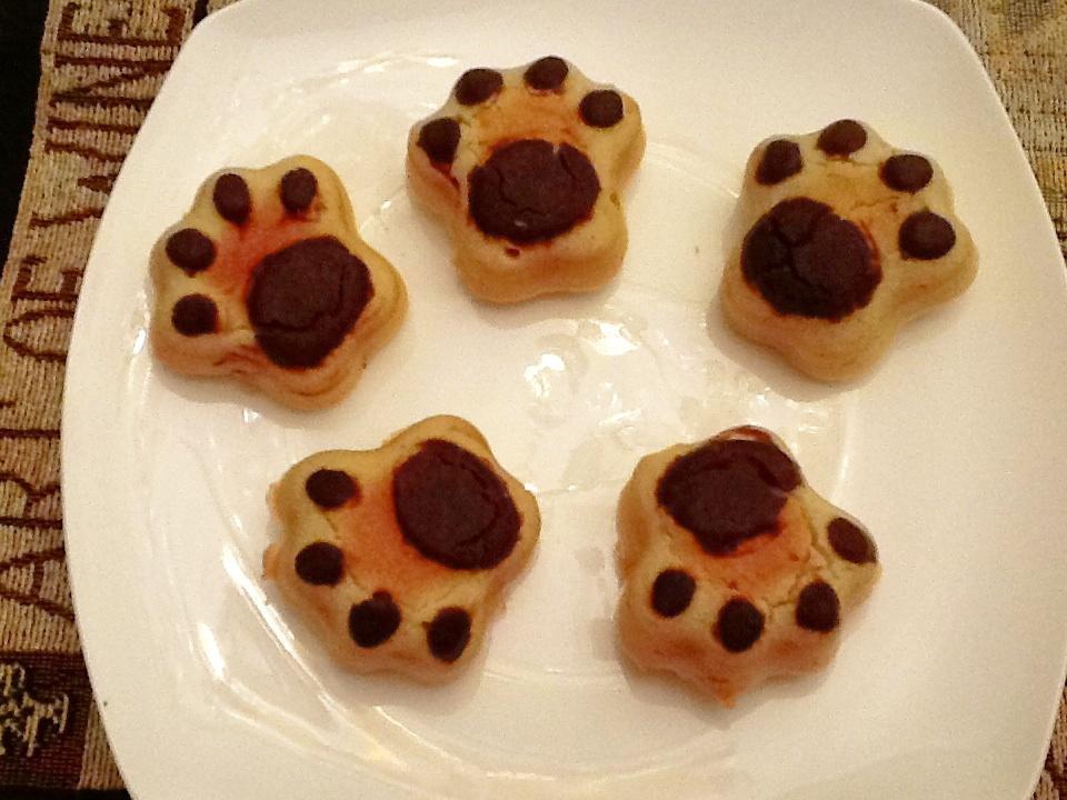 猫爪原味玛德琳蛋糕的做法