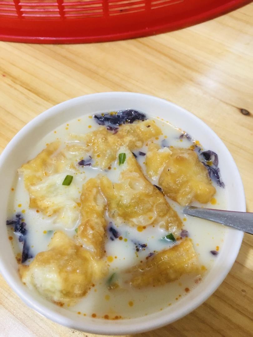 正宗老上海:一碗无敌好吃🉐️咸豆浆