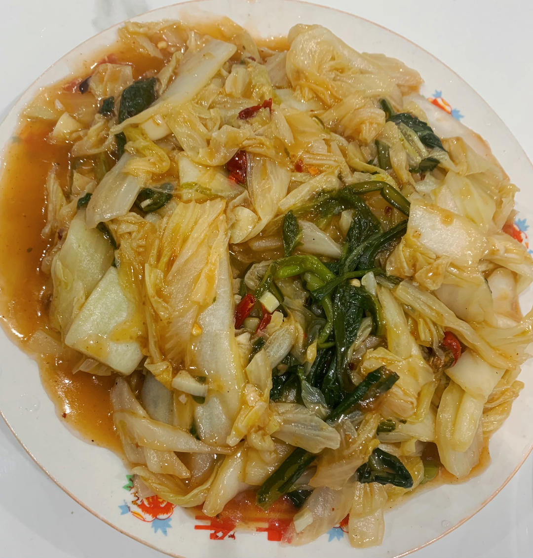 爆下饭的酸辣白菜（零难度）