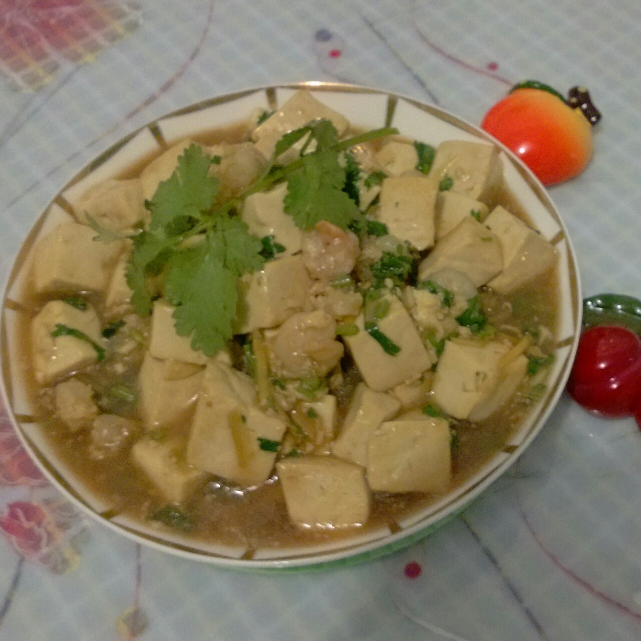 虾仁豆腐