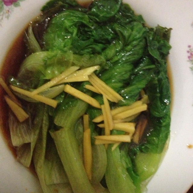 白灼生菜