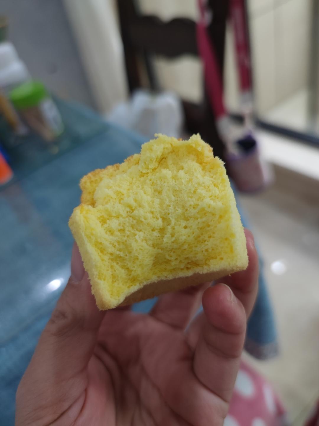 空气炸锅纸杯戚风蛋糕