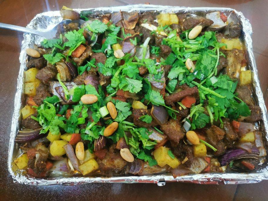 孜然烤羊肉丁
