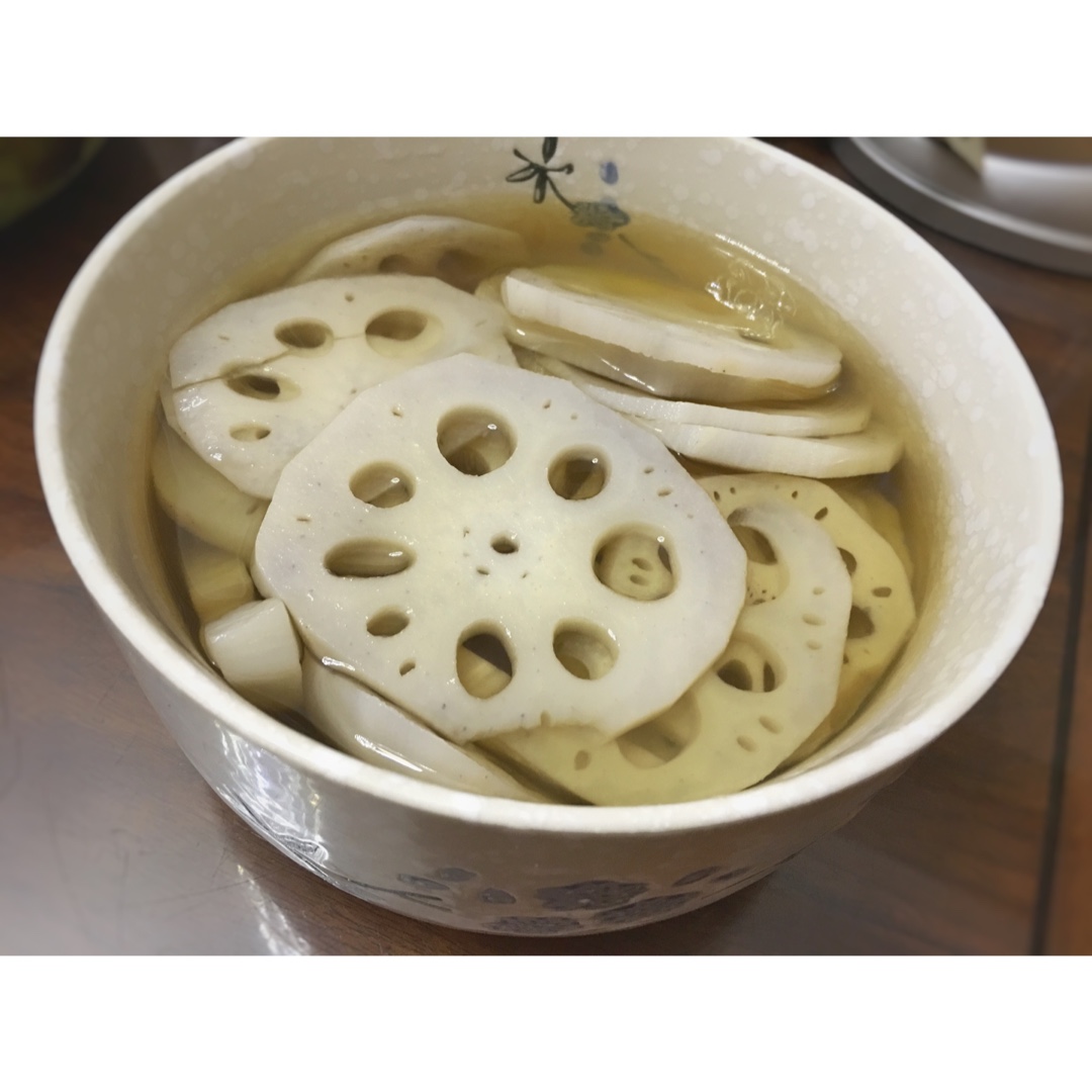 冰镇糟藕片