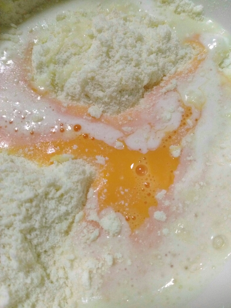 紫薯红枣司康（奶香味）-无糖的做法 步骤4
