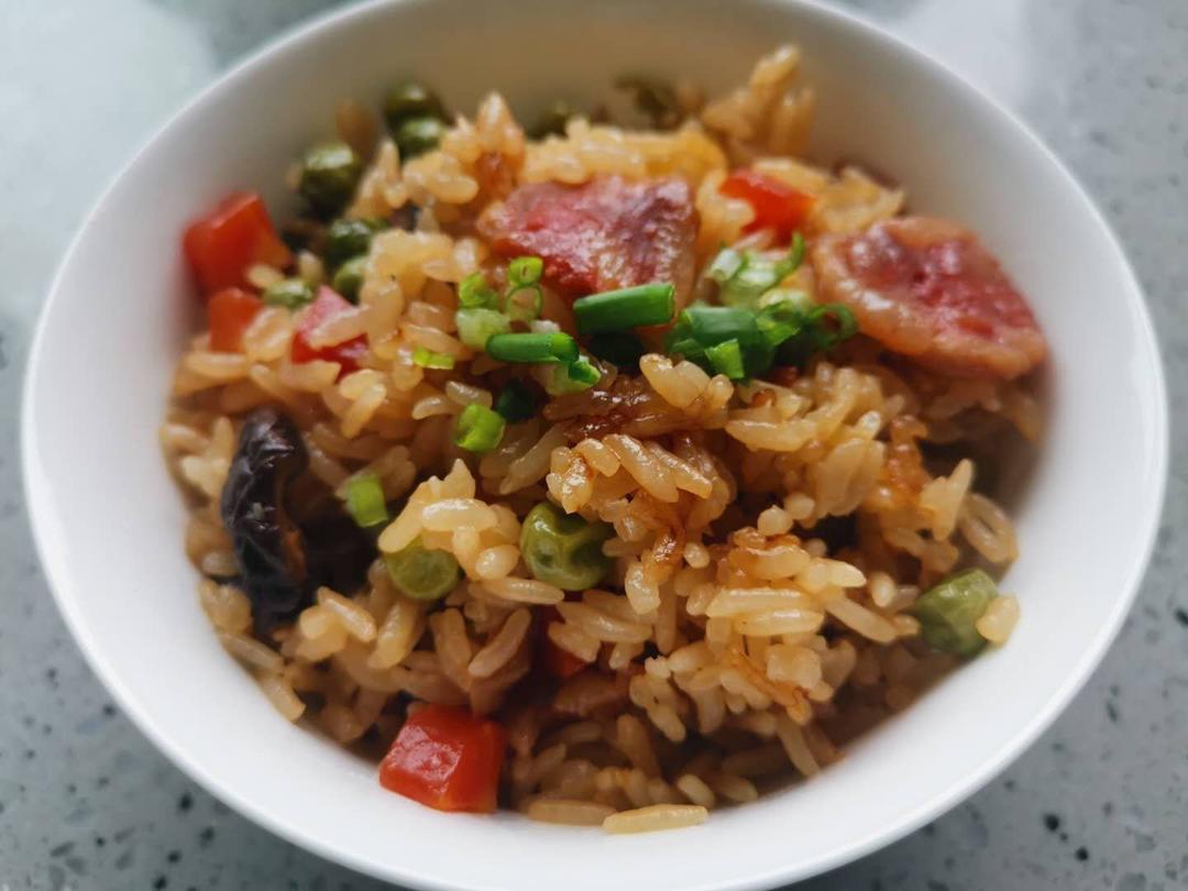 腊肠焖饭