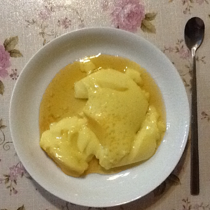 超简易滑又弹的鸡蛋布丁Custard Pudding(详细教程)