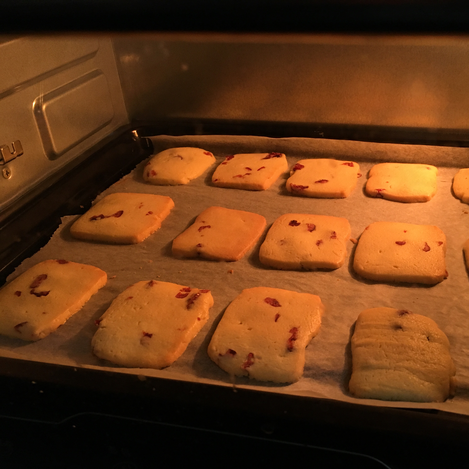 蔓越莓饼干--新手烘焙0压力 #皮黑森林#