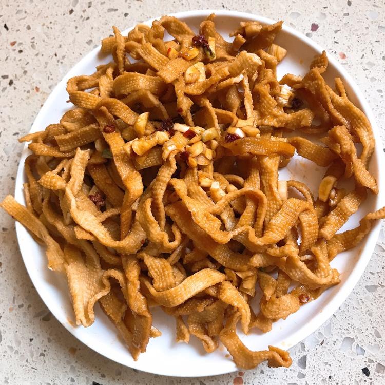 凉拌豆腐皮