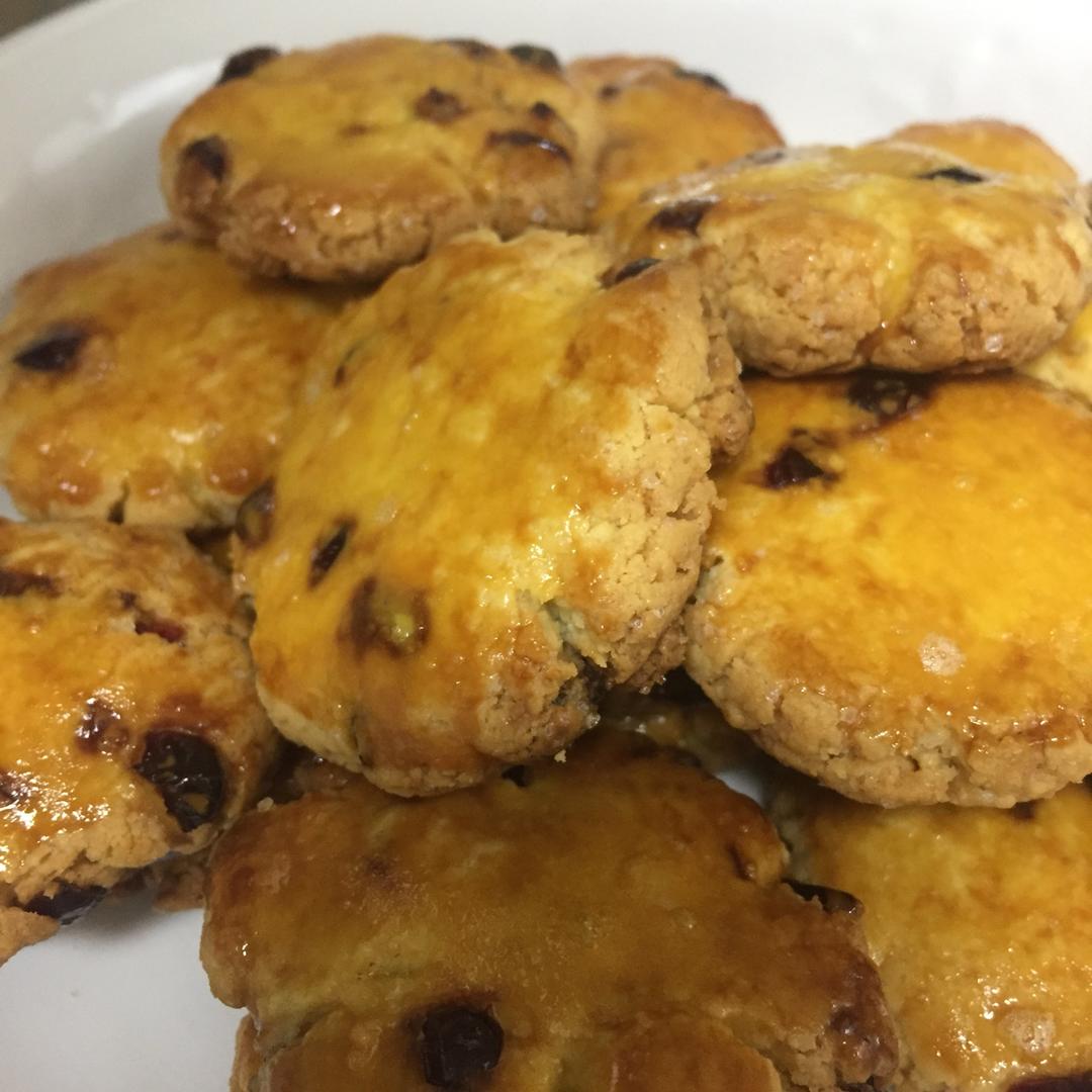 蔓越莓(葡萄)奶酥  适合给孩子的少糖配方😉