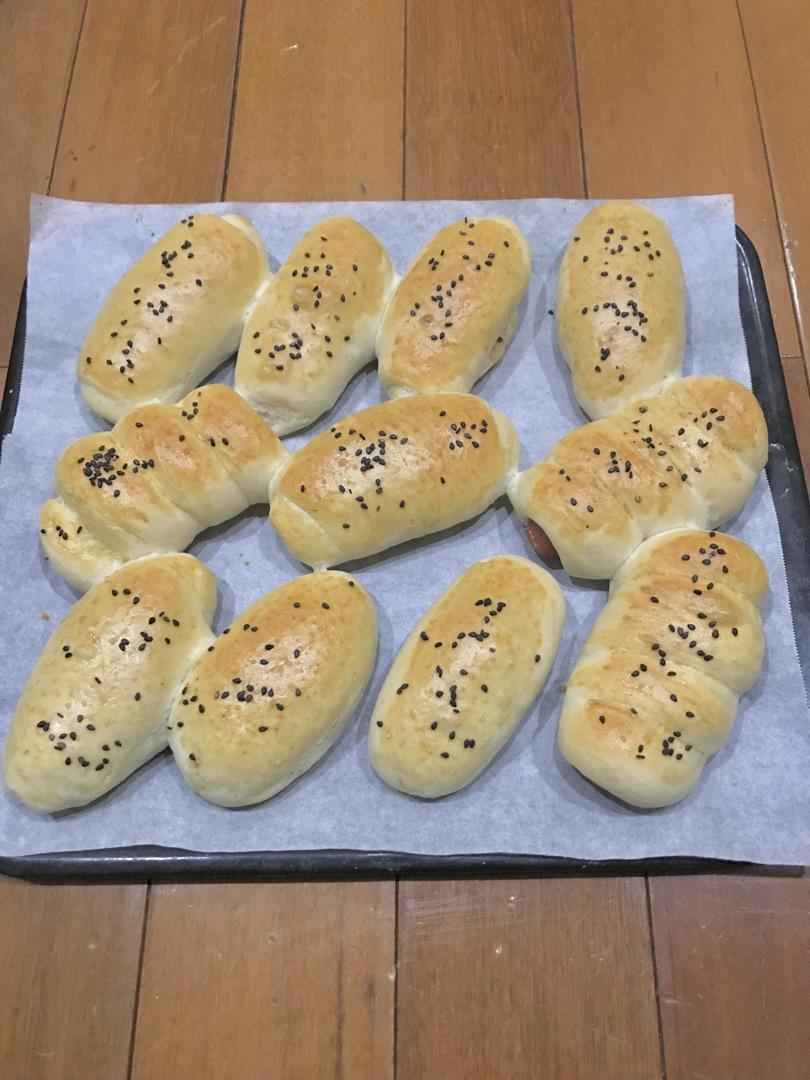 超好吃的肉松面包