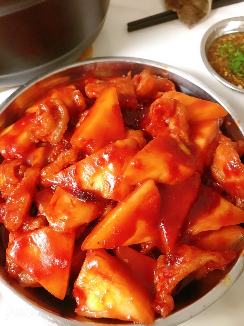 菠萝咕咾肉