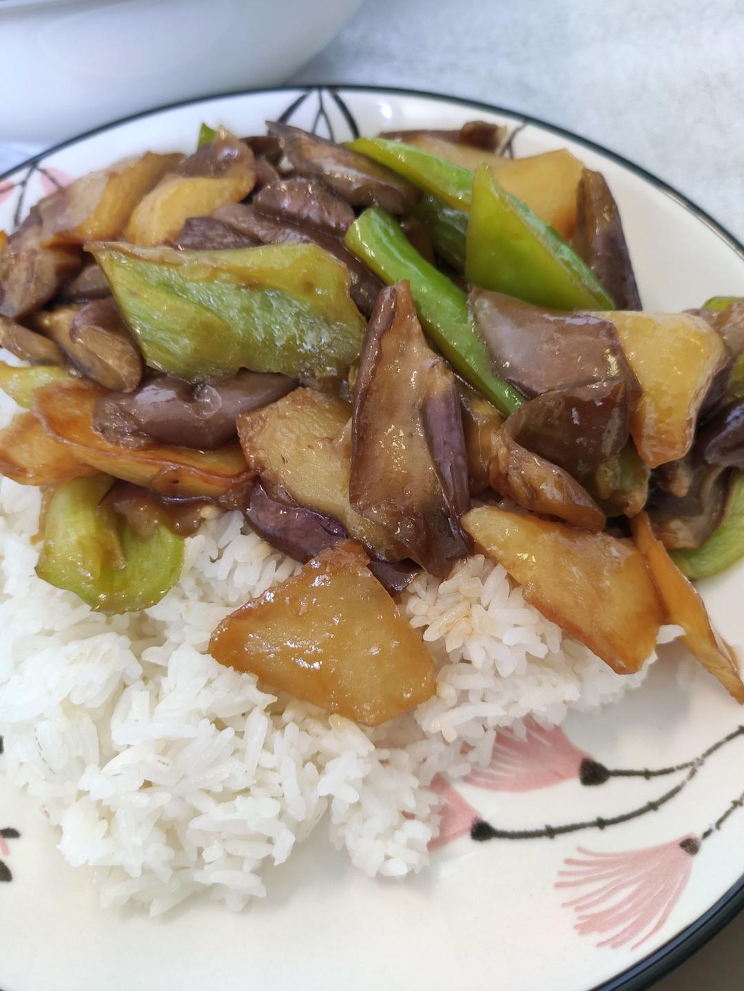 极简少油地三鲜