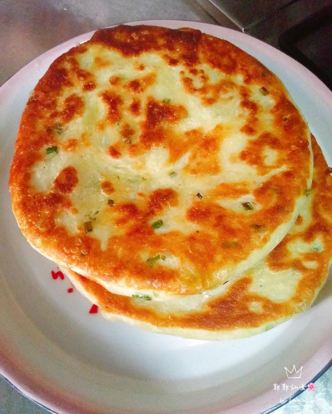 简单易做的葱花饼