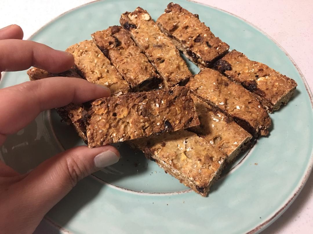 【健康零食】香蕉燕麦意式脆饼