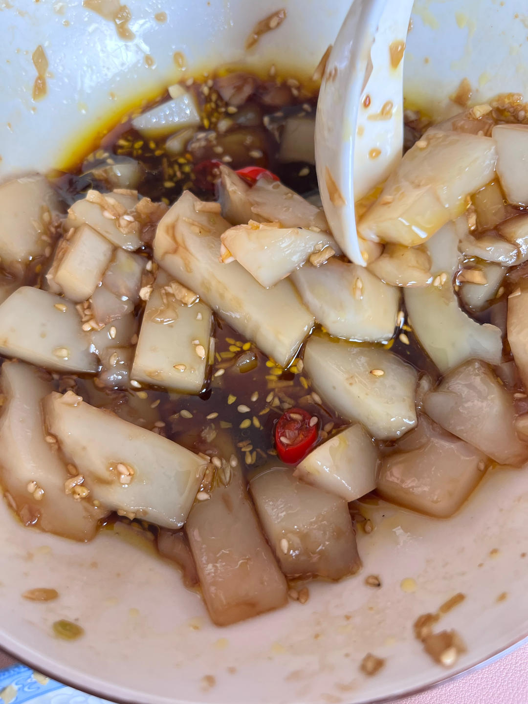 拌凉粉——比卖的好吃