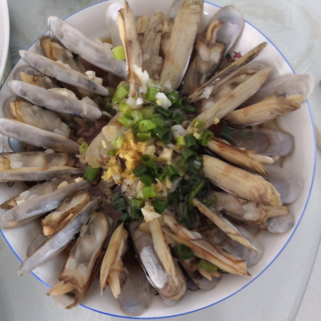 葱油蛏子