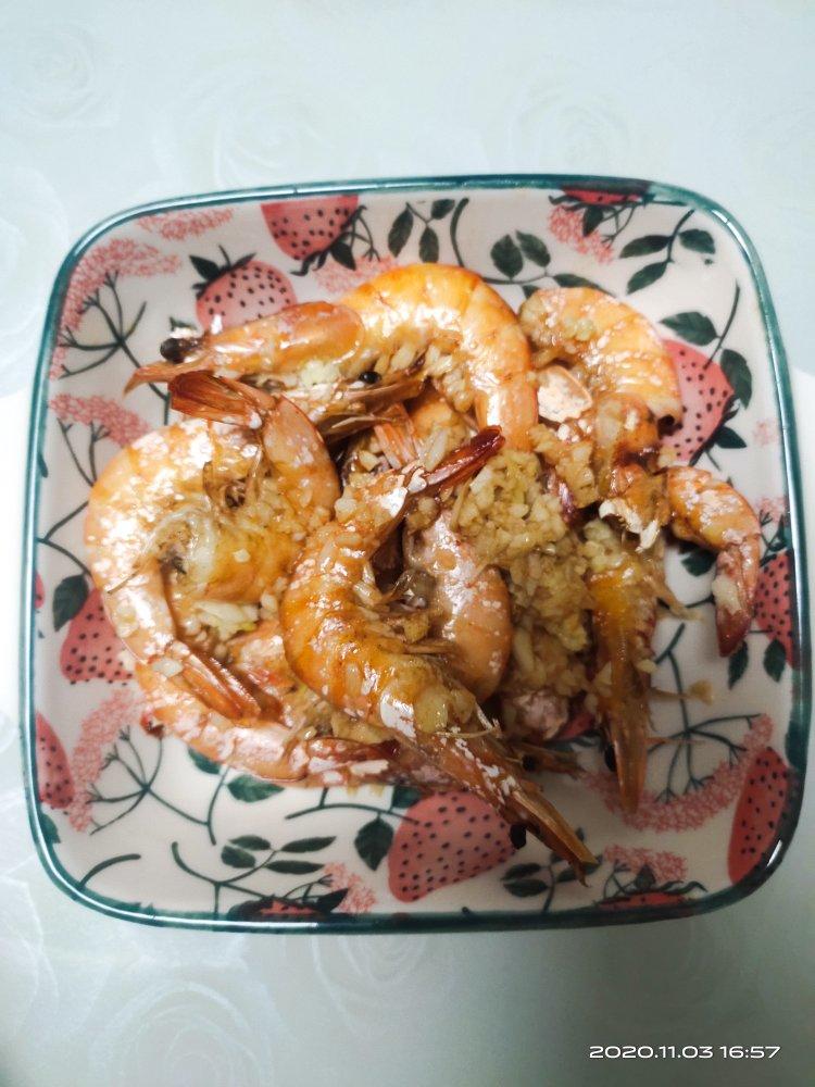 蒜蓉油焖大虾（空气炸锅版）