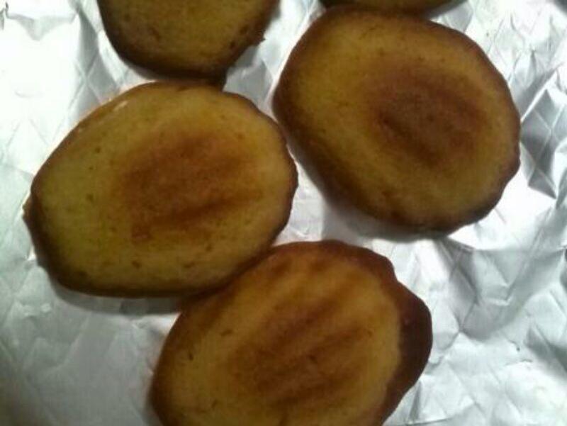 好吃の双色百香果玛德琳