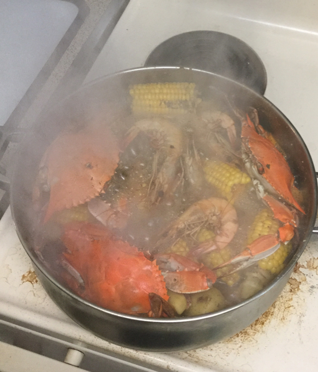 美式麻辣海鲜锅 the boil