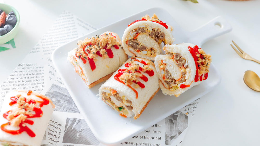 纯奶手撕吐司的做法 步骤1