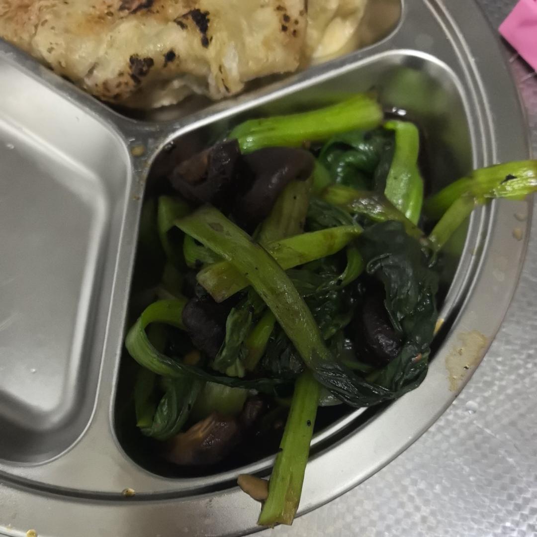 比肉还好吃的——蚝油香菇油菜