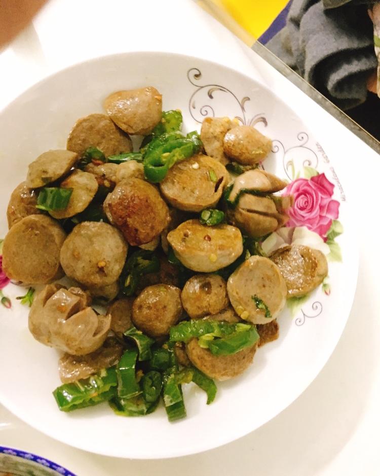 青椒牛肉丸