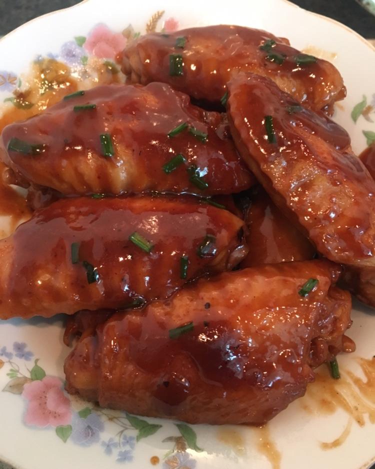 排骨酱烧鸡翅