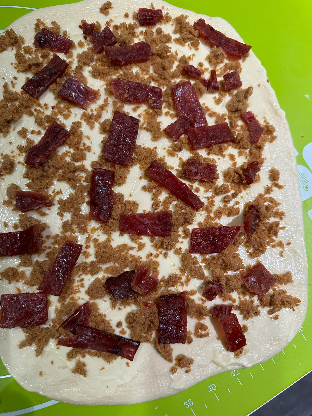 料多多猪肉脯肉松吐司(中种法)