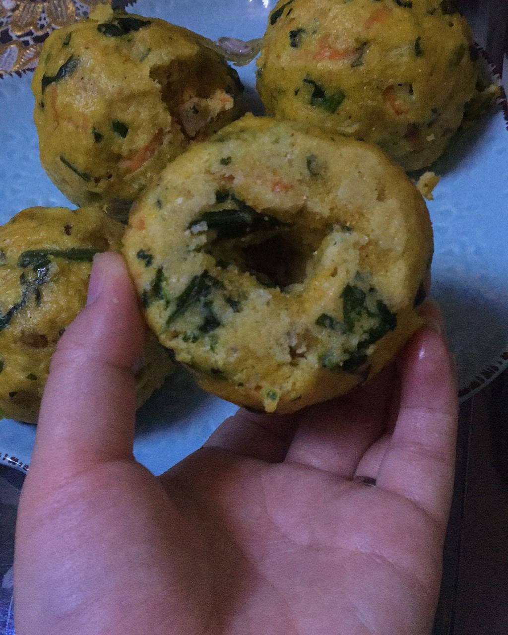 堂妈小厨——玉米菜窝头