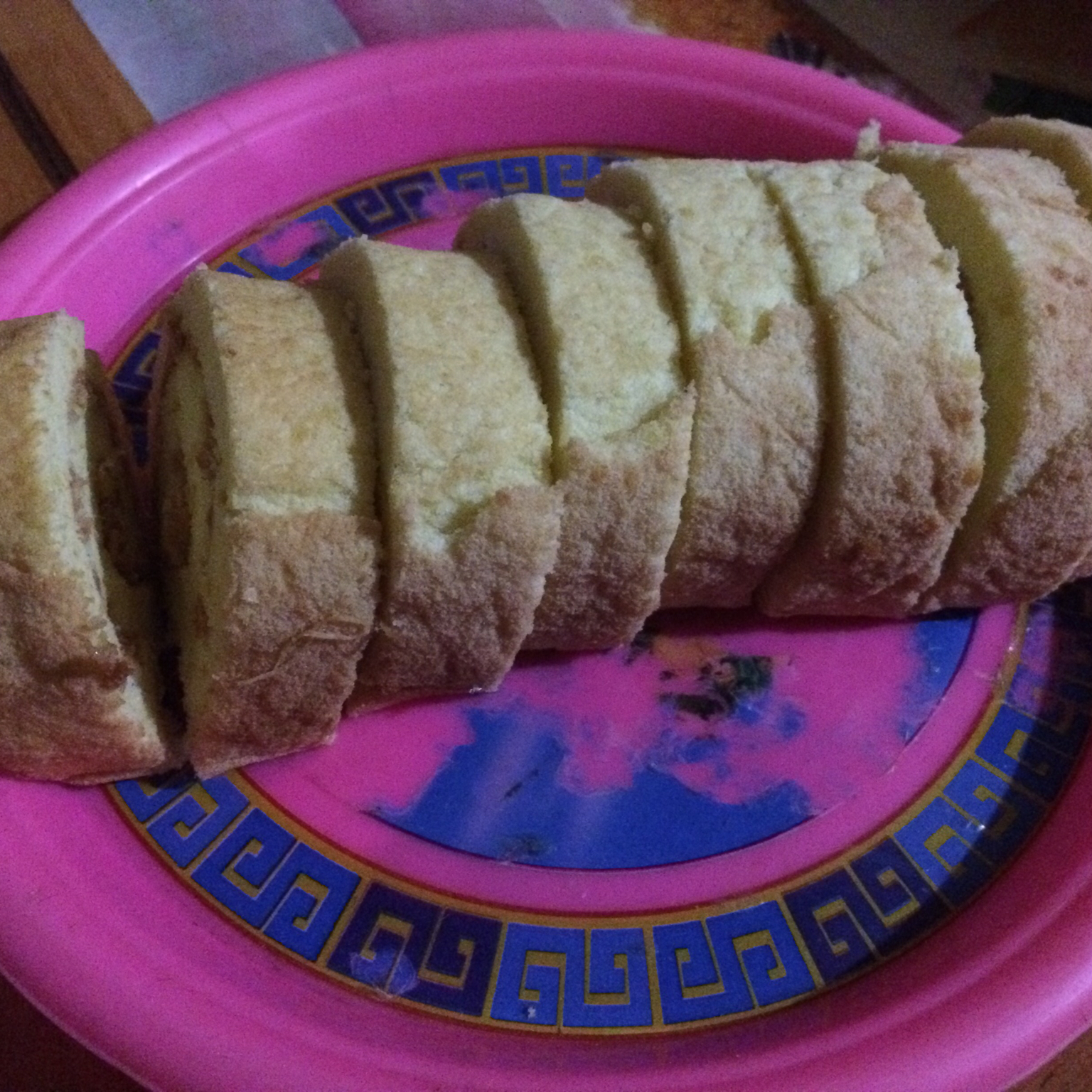 肉松戚风蛋糕卷