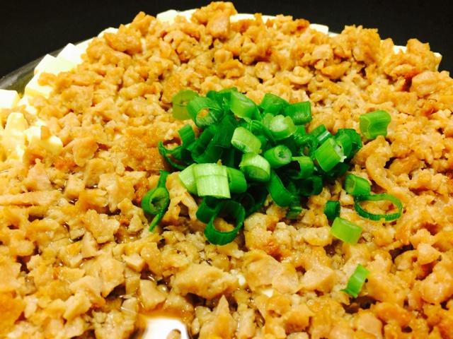 肉末蒸豆腐