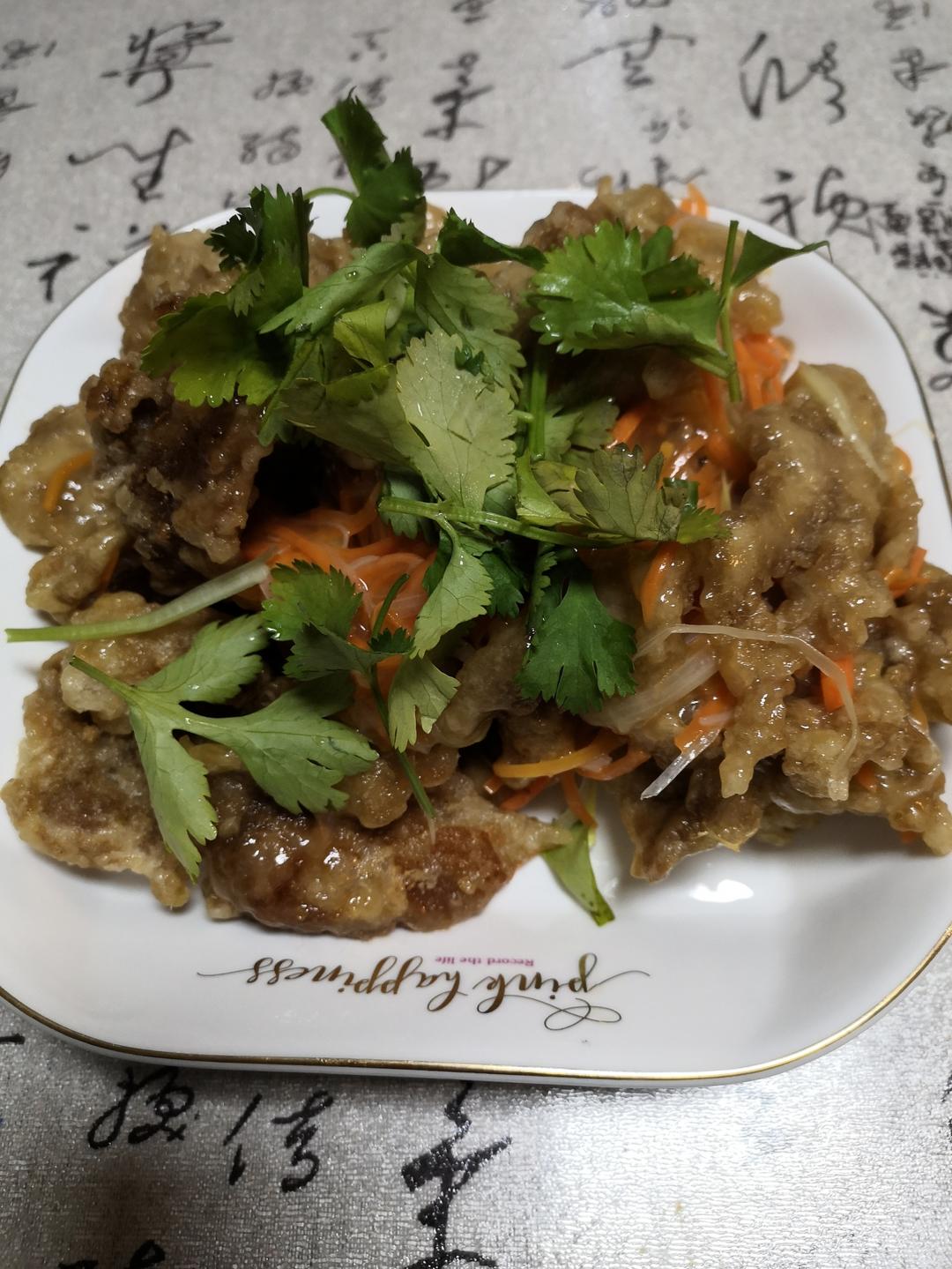 酸甜酥软的东北锅包肉