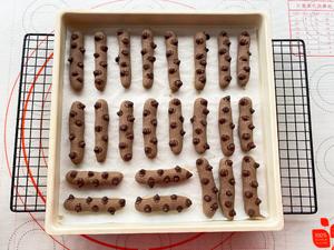 外脆里糯❗️零失败❗️巧克力可可手指麻薯❗️的做法 步骤10