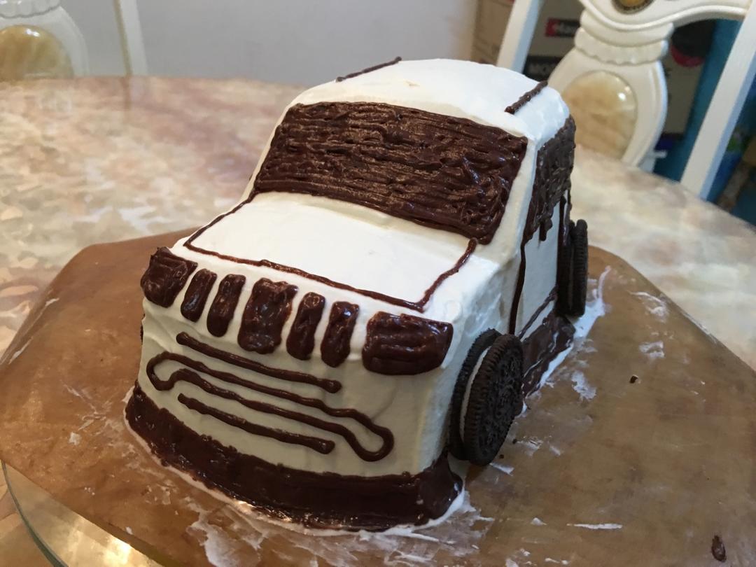最潮的Jeep car cake汽车蛋糕