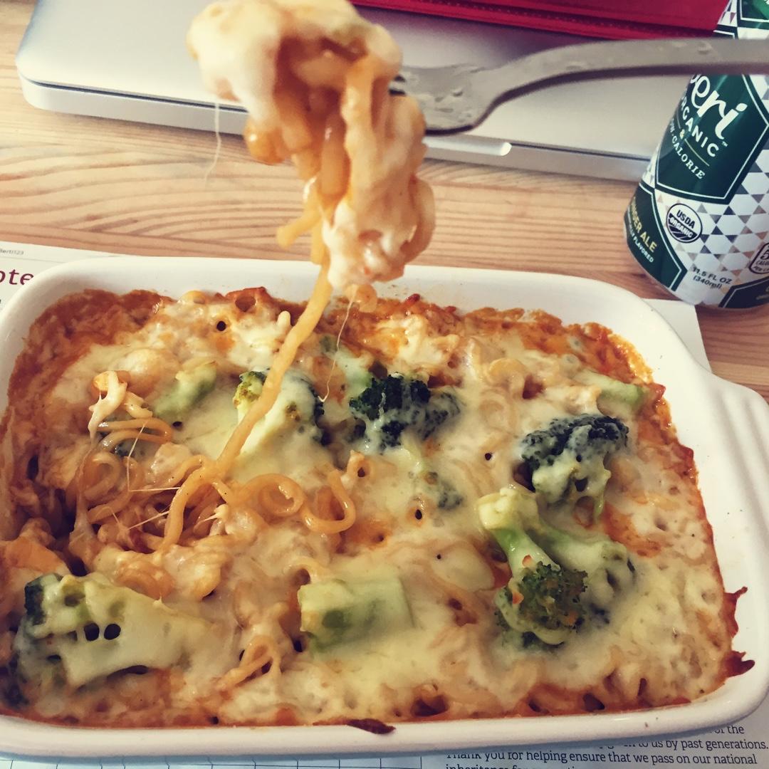 焗泡面——要吃就要豪华！