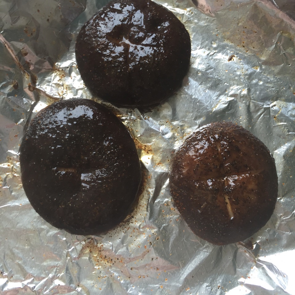 孜然烤香菇