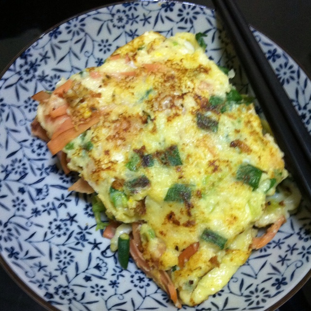 早餐鸡蛋煎饼