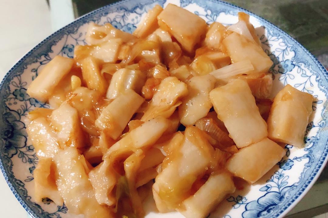 糖醋藕丁