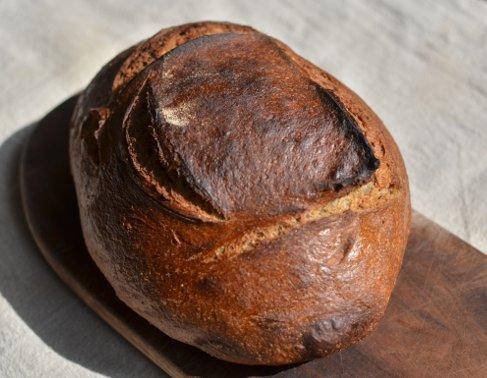 【Tartine Bread】Semolina芝麻小茴香籽天然酵种欧包（附关于面团粘在藤篮里倒不出来的问题）