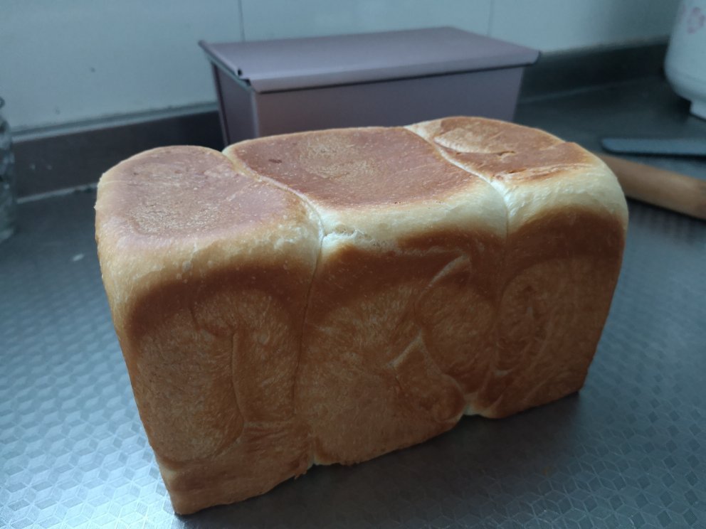 450克超柔软的吐司玉米面包
