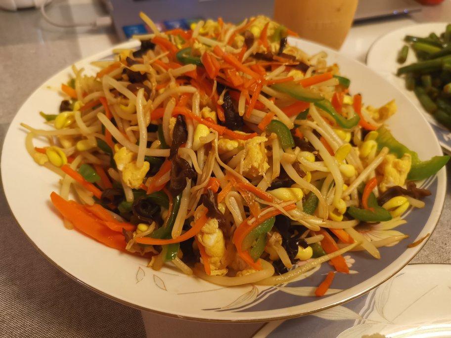 炒六合菜