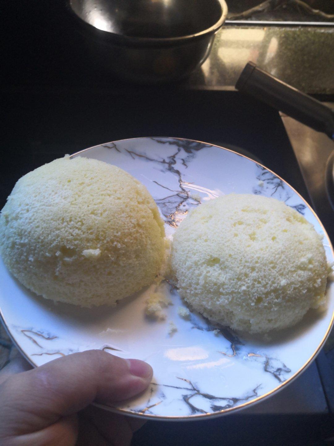 碗蒸海绵蛋糕超简单，新手易做