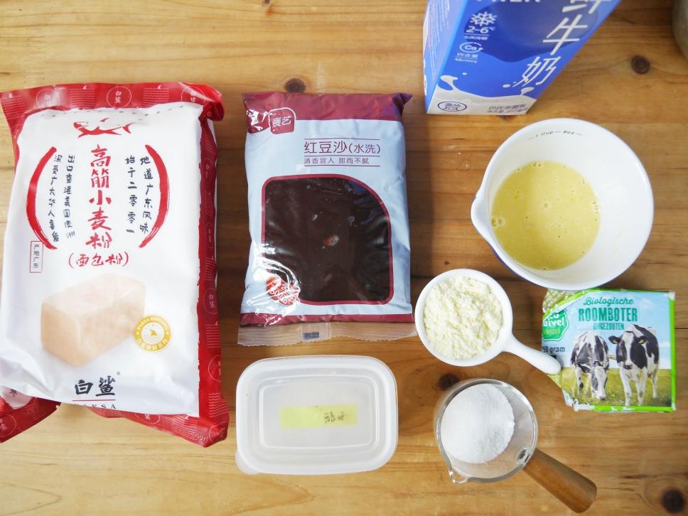 纯奶手撕吐司的做法 步骤1